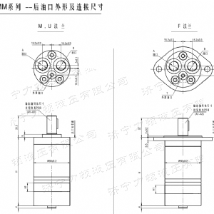 贝博（中国）后油口系列马达
