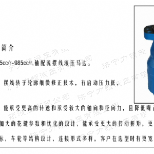 BMH系列并列油口贝博在线登录官网马达